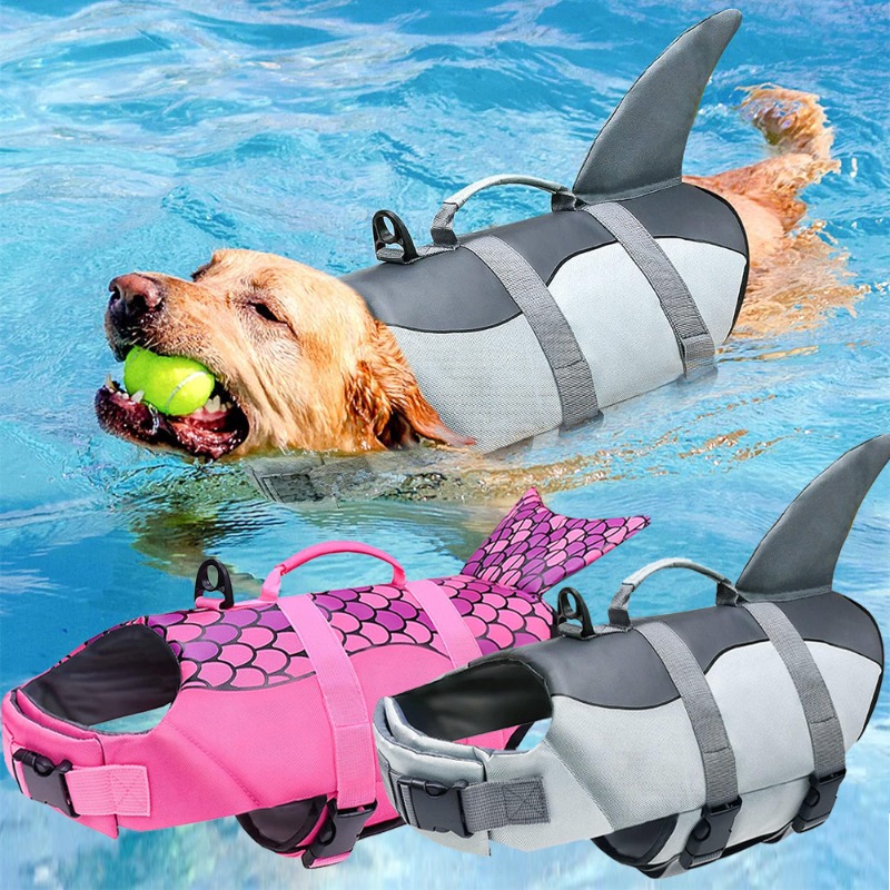 Dog Life Jacket - Pet Life Jacket Dog Swimsuit Outdoor