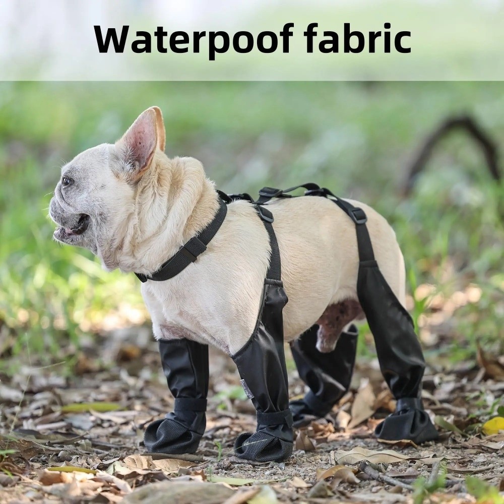Anti-fall Waterproof Dog Shoes - Dog Booties Paw Protector ulasan dan harga