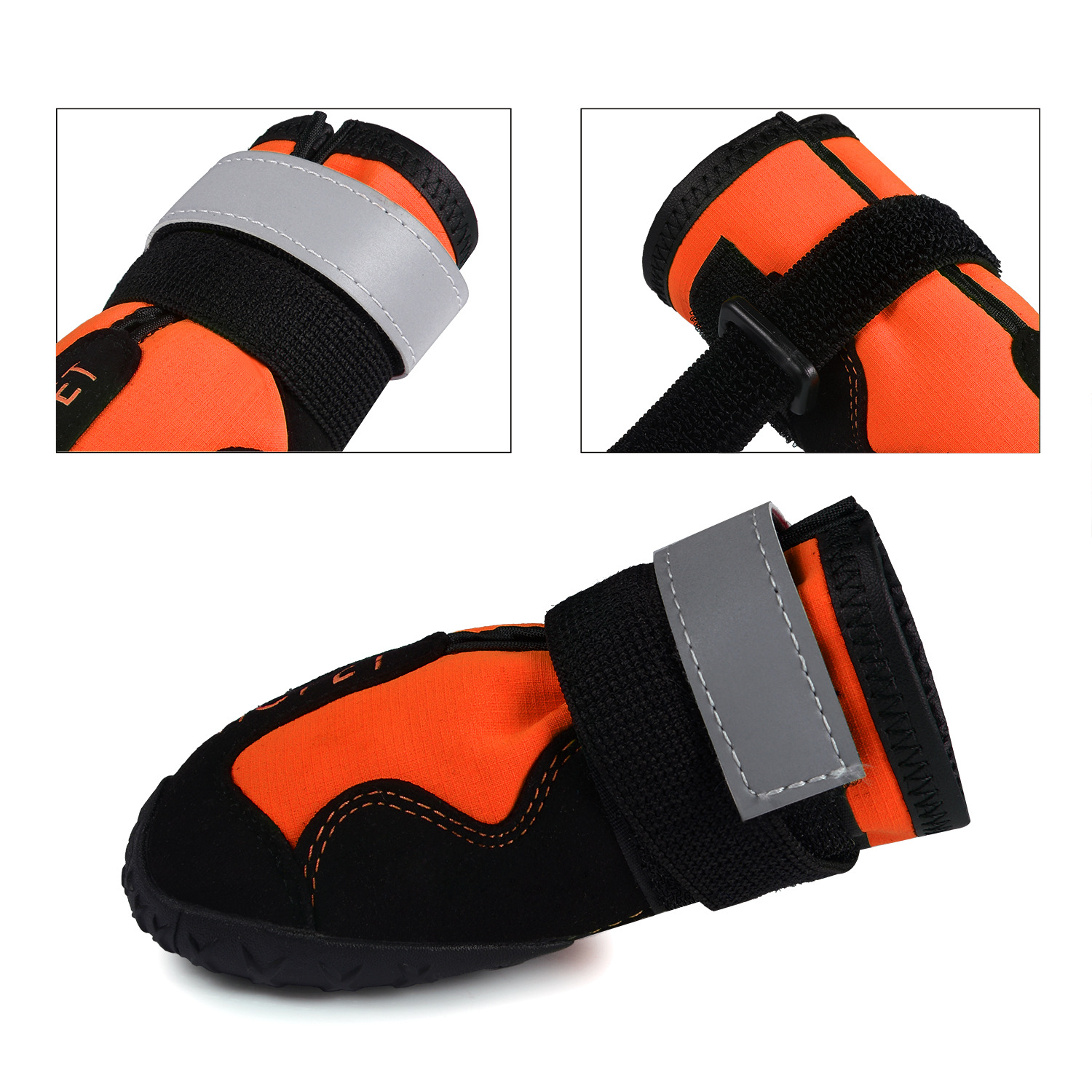 Waterproof Dog Shoes Anti-Slip - Dog Booties Paw Protector ulasan dan harga