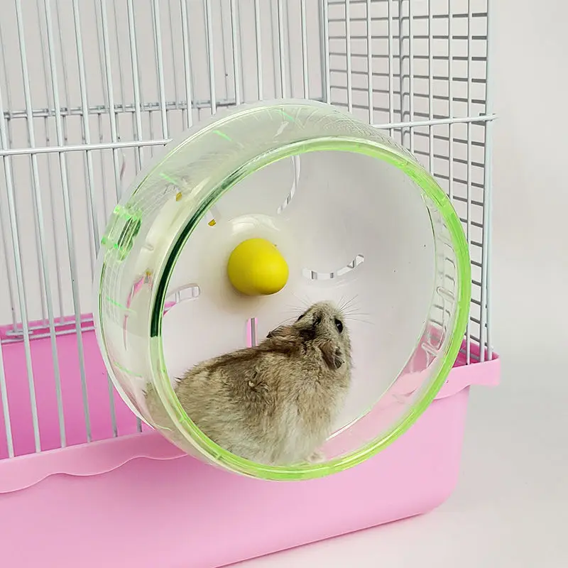 1PC 12-21cm Hamster Running Di - Hamster Cage Wheel ulasan dan harga