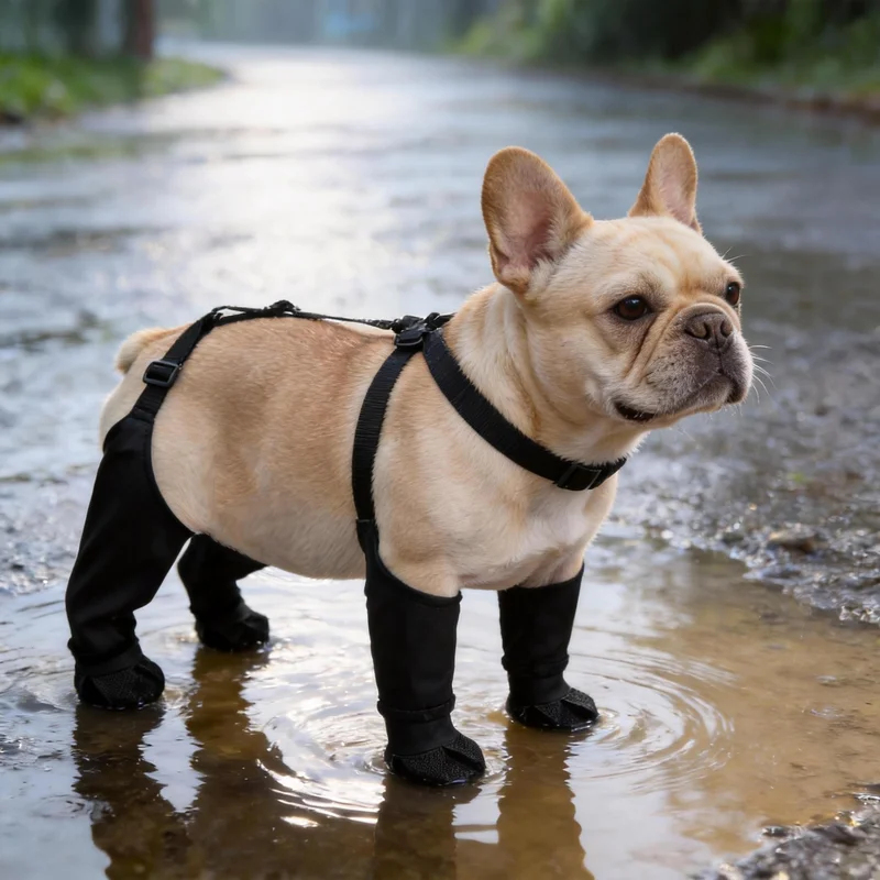 Waterproof Dog Boots Anti-Slip - Dog Booties Paw Protector ulasan dan harga