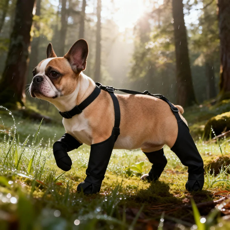 Waterproof Dog Boots Anti-Slip - Dog Booties Paw Protector ulasan dan harga