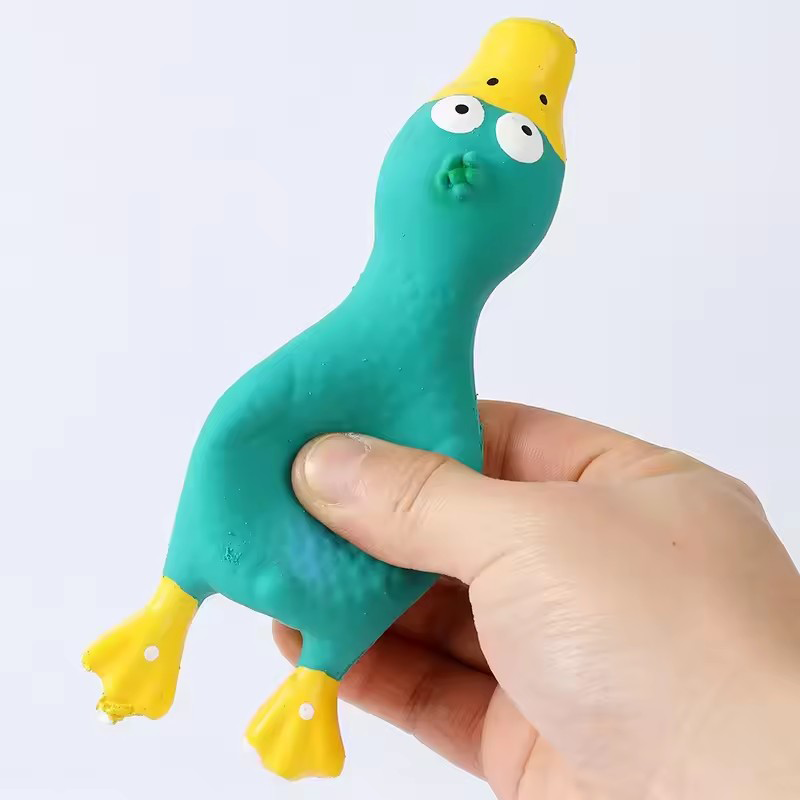 Cute Dog Squeak Toy Latex Chic - Pet Supplies Coupon ulasan dan harga