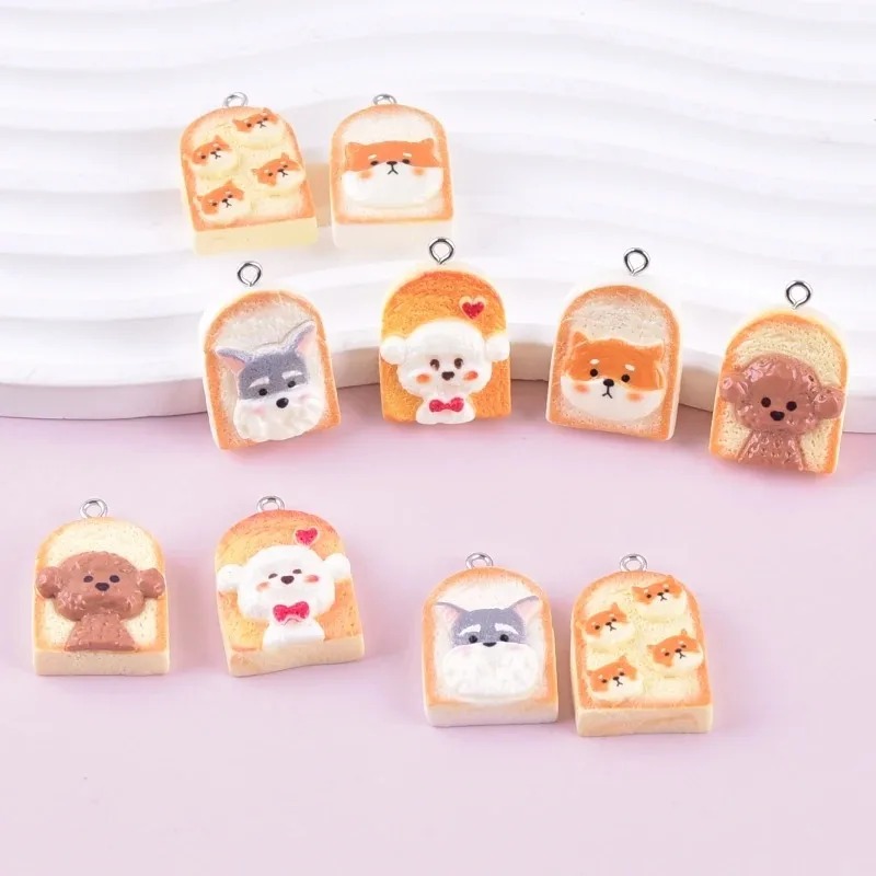 10Pcs Cute Toast Dog Resin Pen - Pet Supplies Discount ulasan dan harga