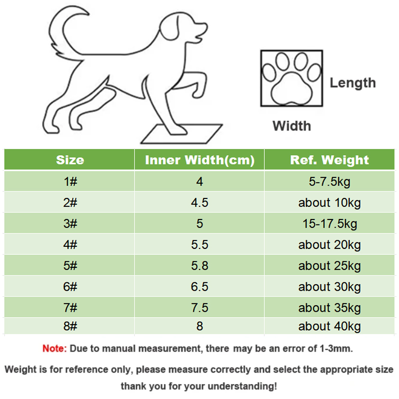 Anti-Slip Dog Shoes Winter Wat - Dog Booties Paw Protector ulasan dan harga