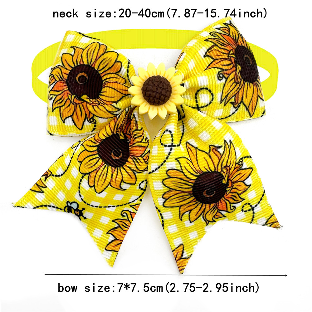 50pcs Flowers Styel Small Dog  - Pet Supplies Co ulasan dan harga