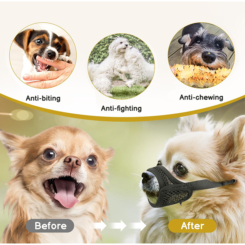 Mesh Muzzle For Short Snout An - Pet Supplies Co ulasan dan harga