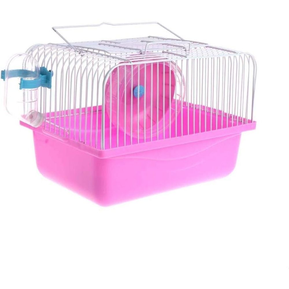 Pet Hamster Cage with Running  - Hamster Cage Wheel ulasan dan harga