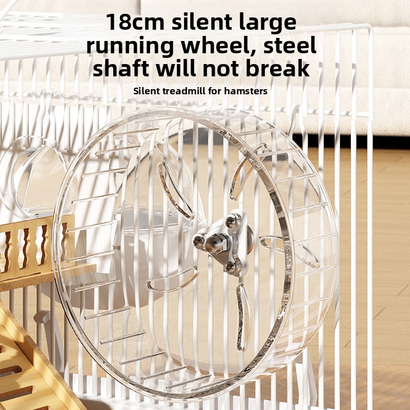 60cm Large Acrylic Hamster Cag - Hamster Cage Wheel ulasan dan harga
