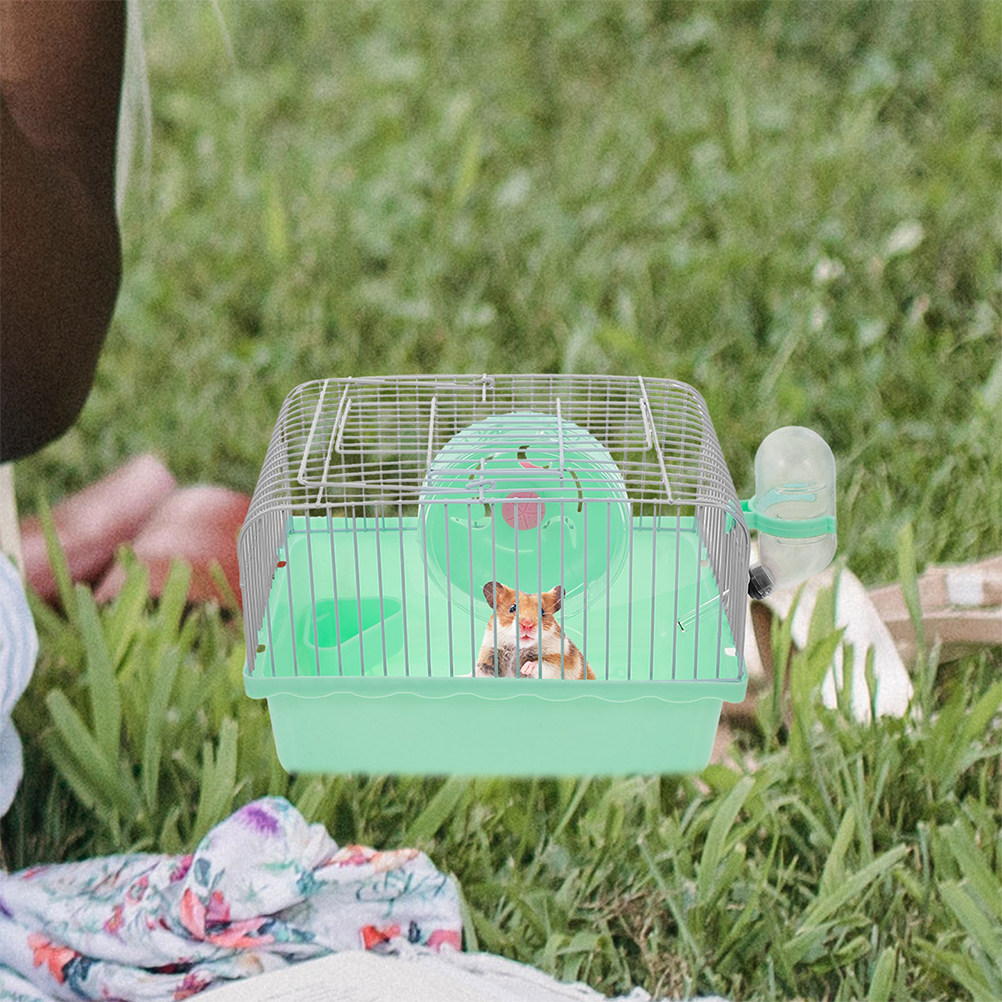 2Pcs Portable Hamster Carrier  - Hamster Cage Wheel ulasan dan harga