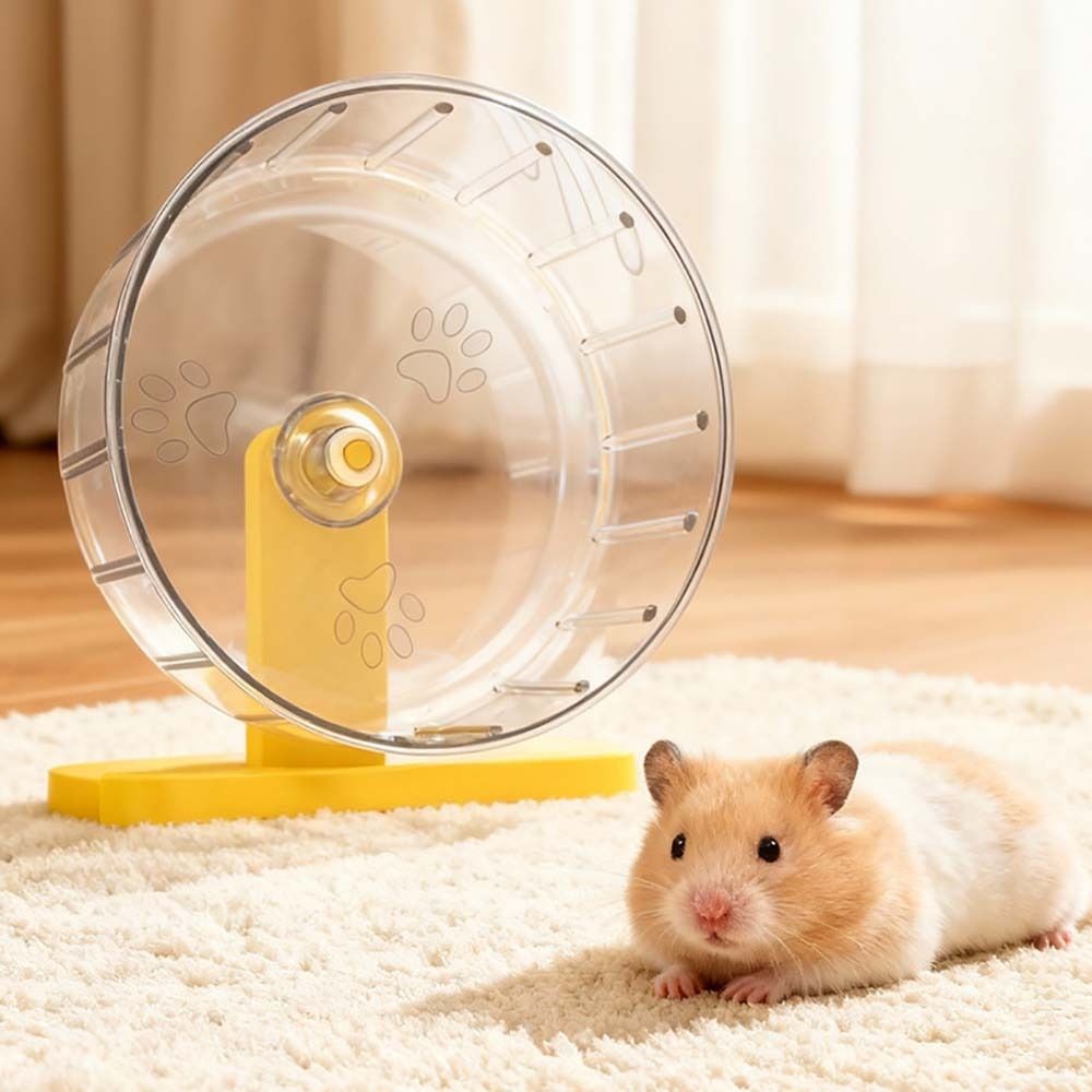 Silent Hamster Running Wheel E - Hamster Cage Wheel ulasan dan harga