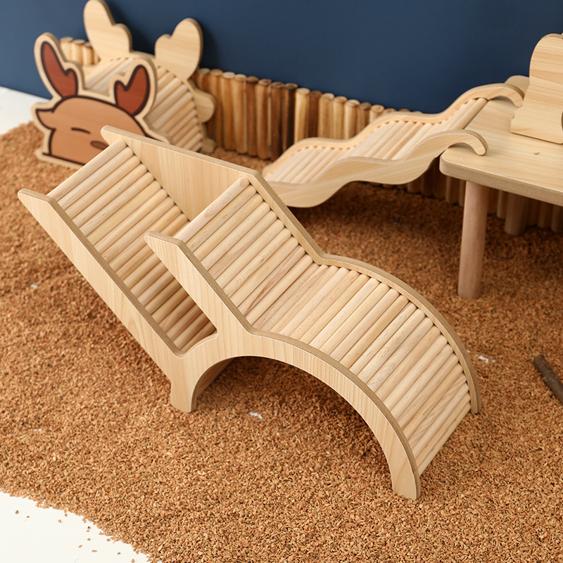 New Creative Wooden Hamster Li - Hamster Cage Wheel ulasan dan harga