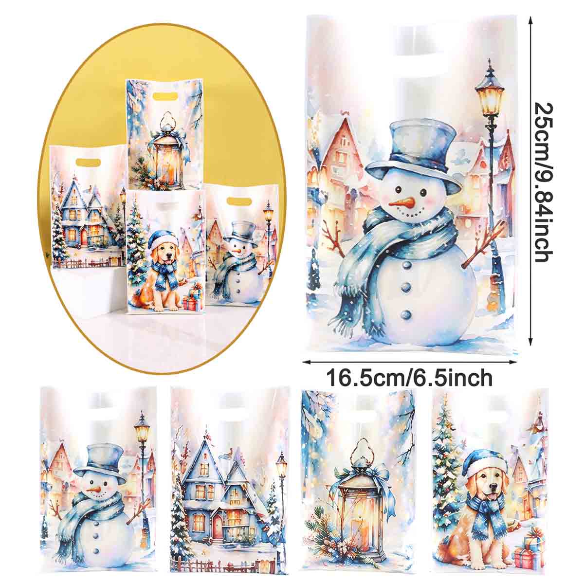 10/20/50pcs Blue Christmas Gif - Pet Supplies Discount ulasan dan harga