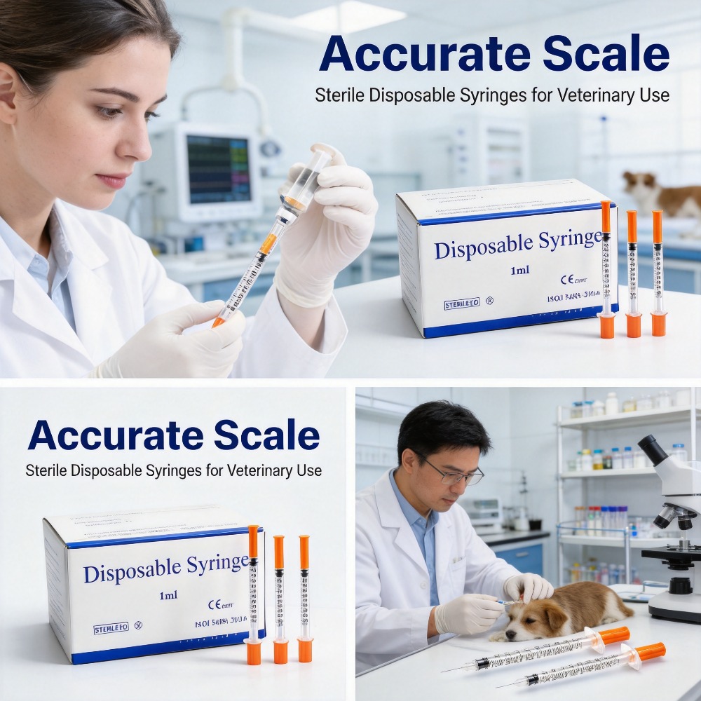 100pcs Disposable Syringe1ml 0 - Pet Supplies Discount ulasan dan harga