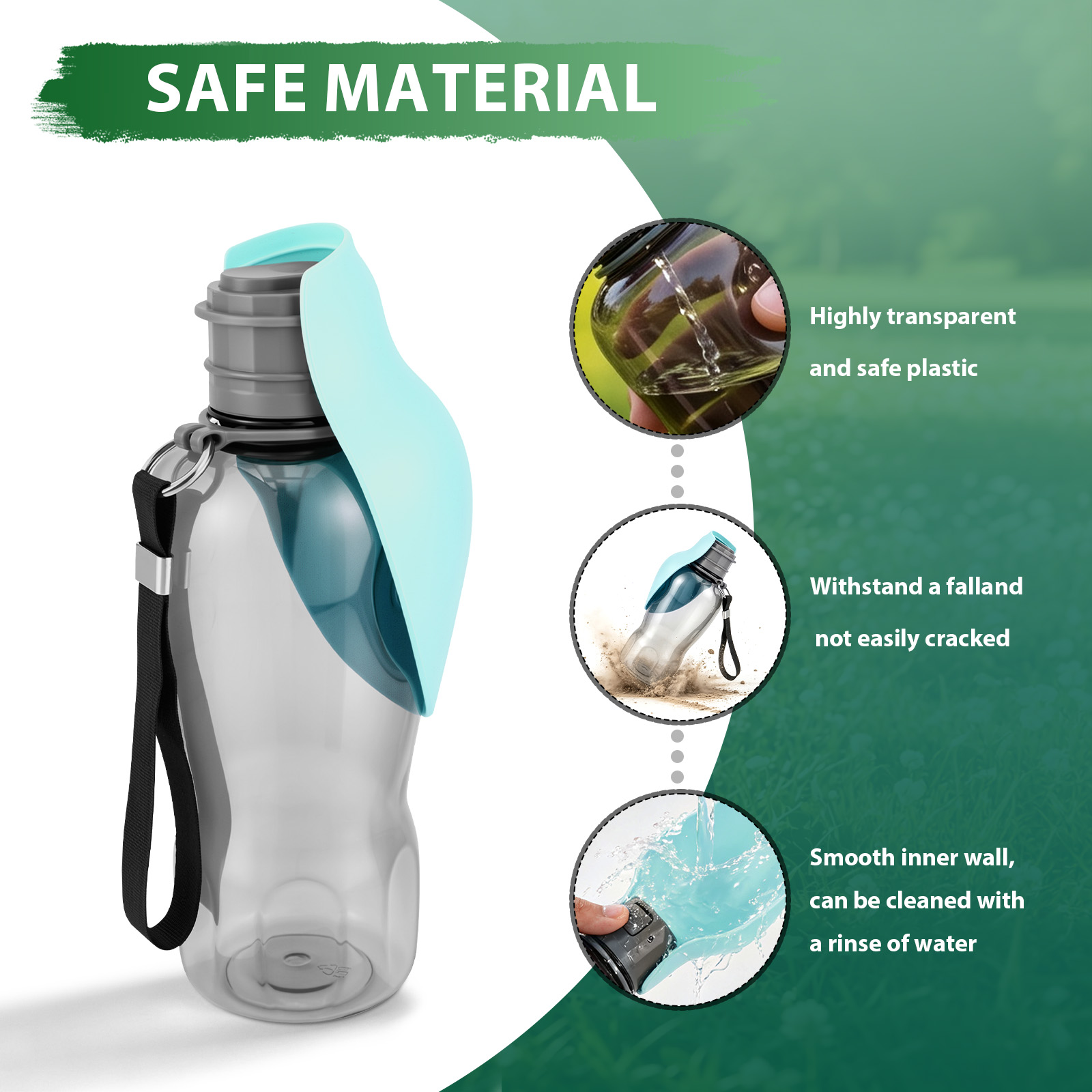 800ml Dog Water Bottle Large C - Pet Supplies Coupon ulasan dan harga