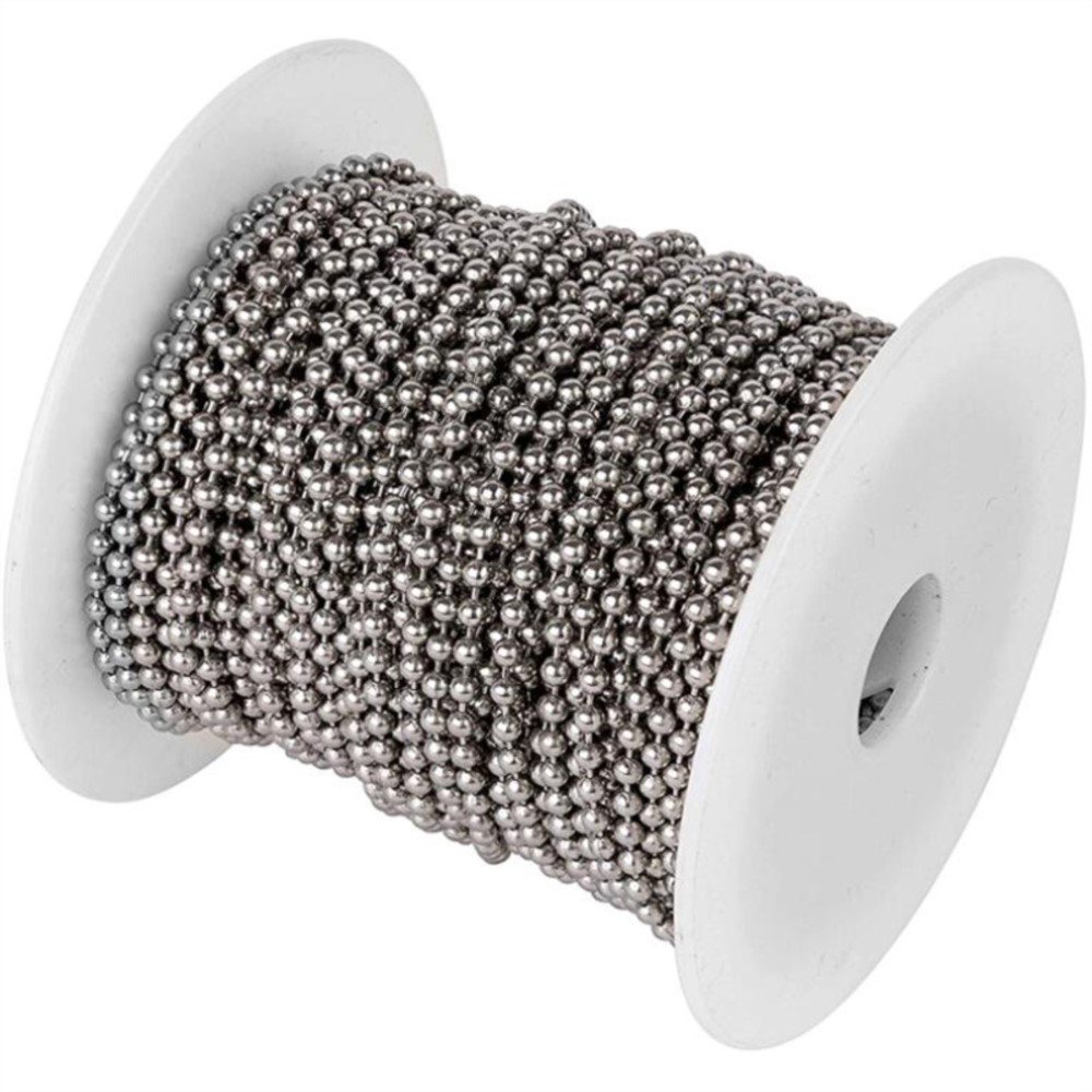 10m Stainless Steel Bead Ball  - Pet Supplies Discount ulasan dan harga
