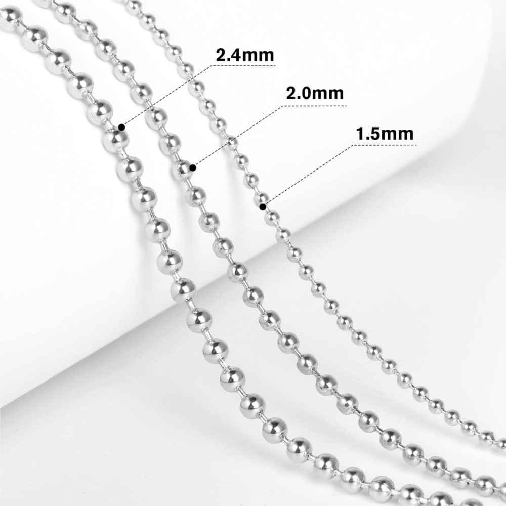 10m Stainless Steel Bead Ball  - Pet Supplies Discount ulasan dan harga