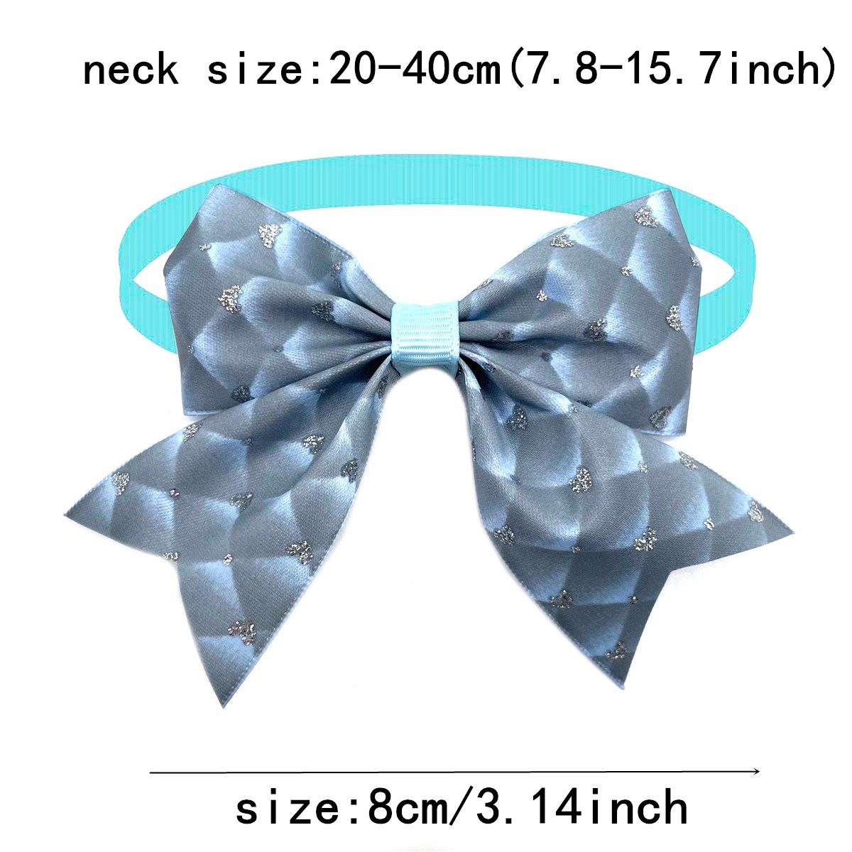 50/100pcs Dog Bow Tie Love Sty - Pet Supplies Co ulasan dan harga