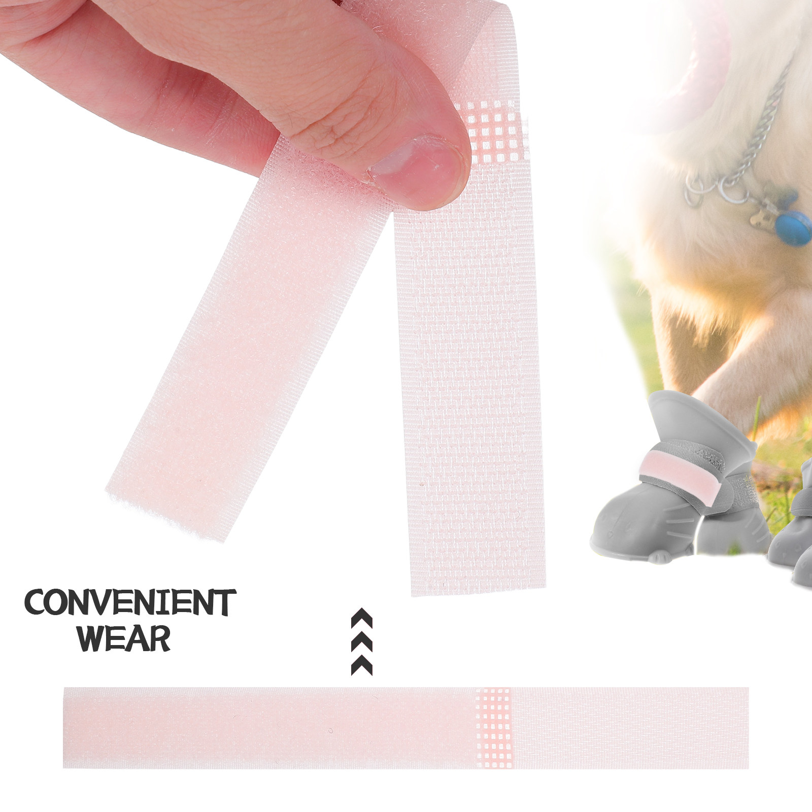 10Pcs Pet Bootie Holders Non S - Dog Booties Paw Protector ulasan dan harga