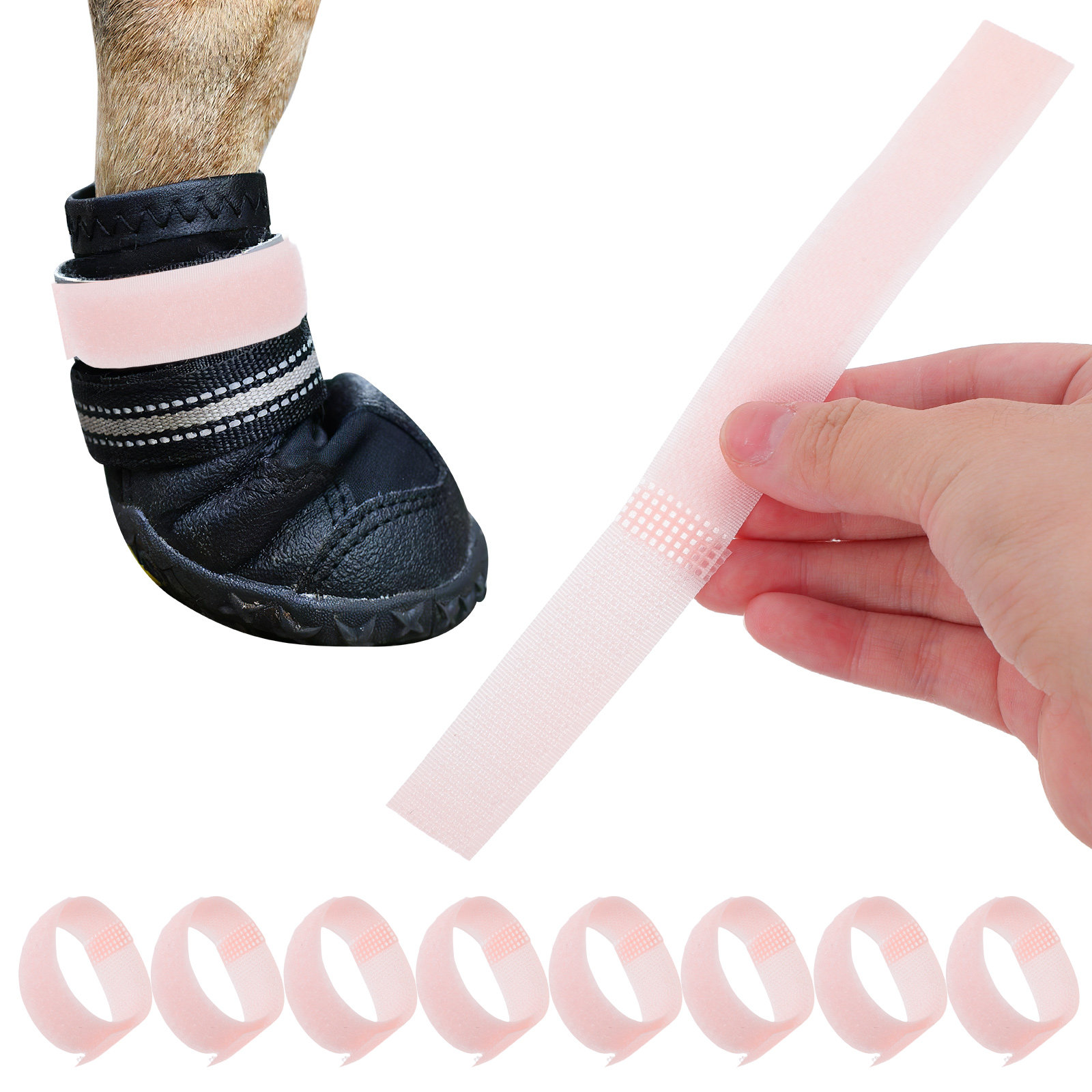 10Pcs Pet Bootie Holders Non S - Dog Booties Paw Protector ulasan dan harga