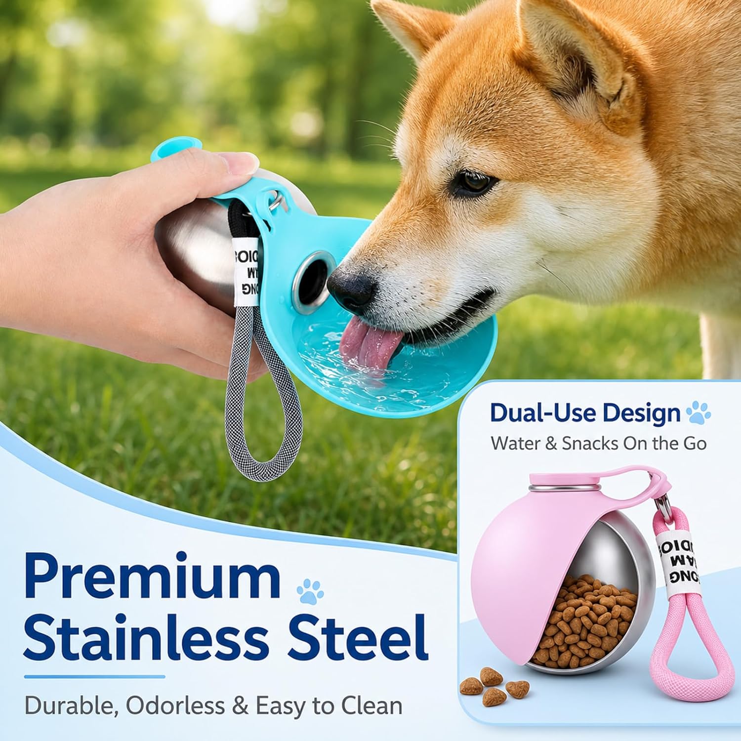 Portable Dog Water Bottle For  - Pet Supplies Co ulasan dan harga