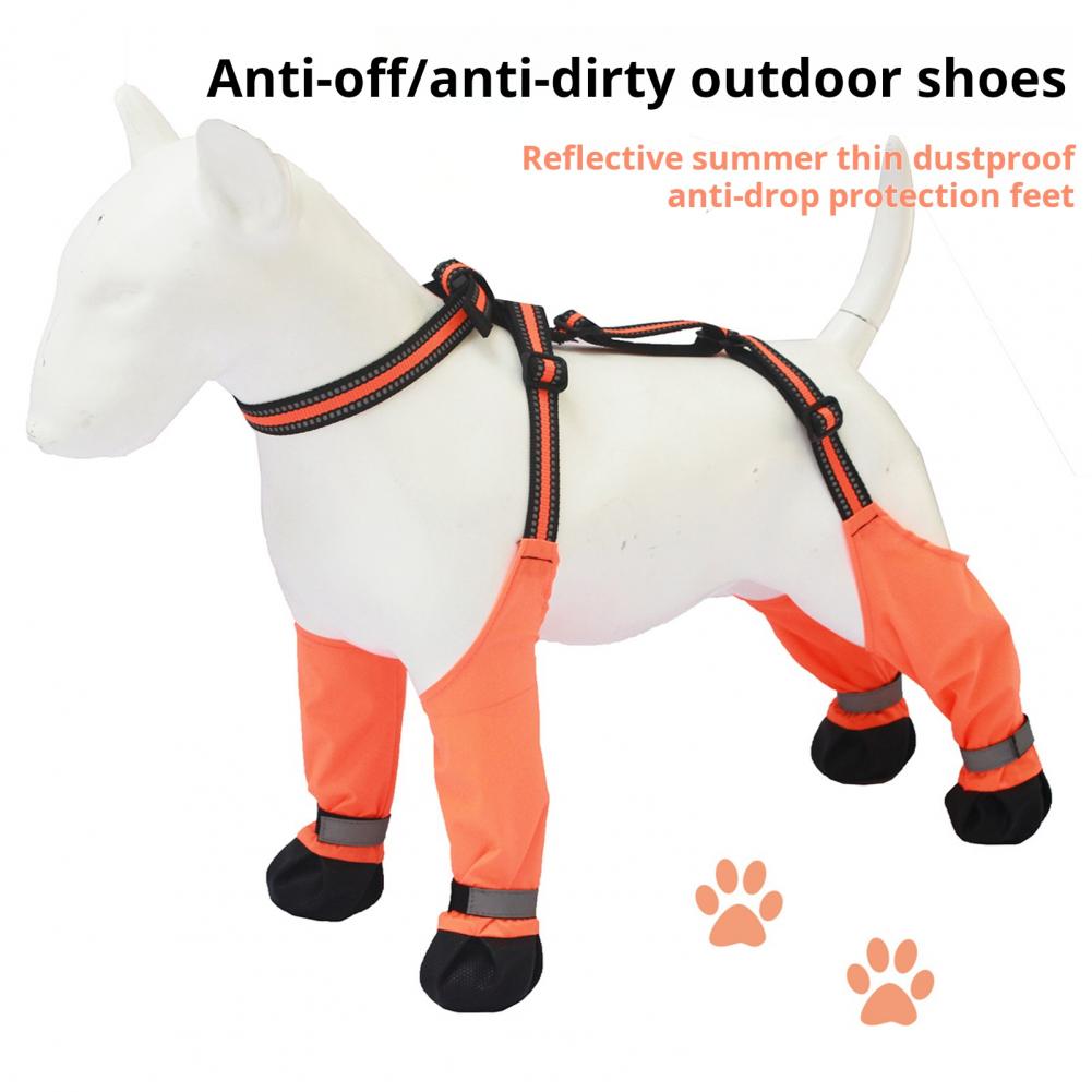 Dog Suspender Booties Anti-Sli - Dog Booties Paw Protector ulasan dan harga