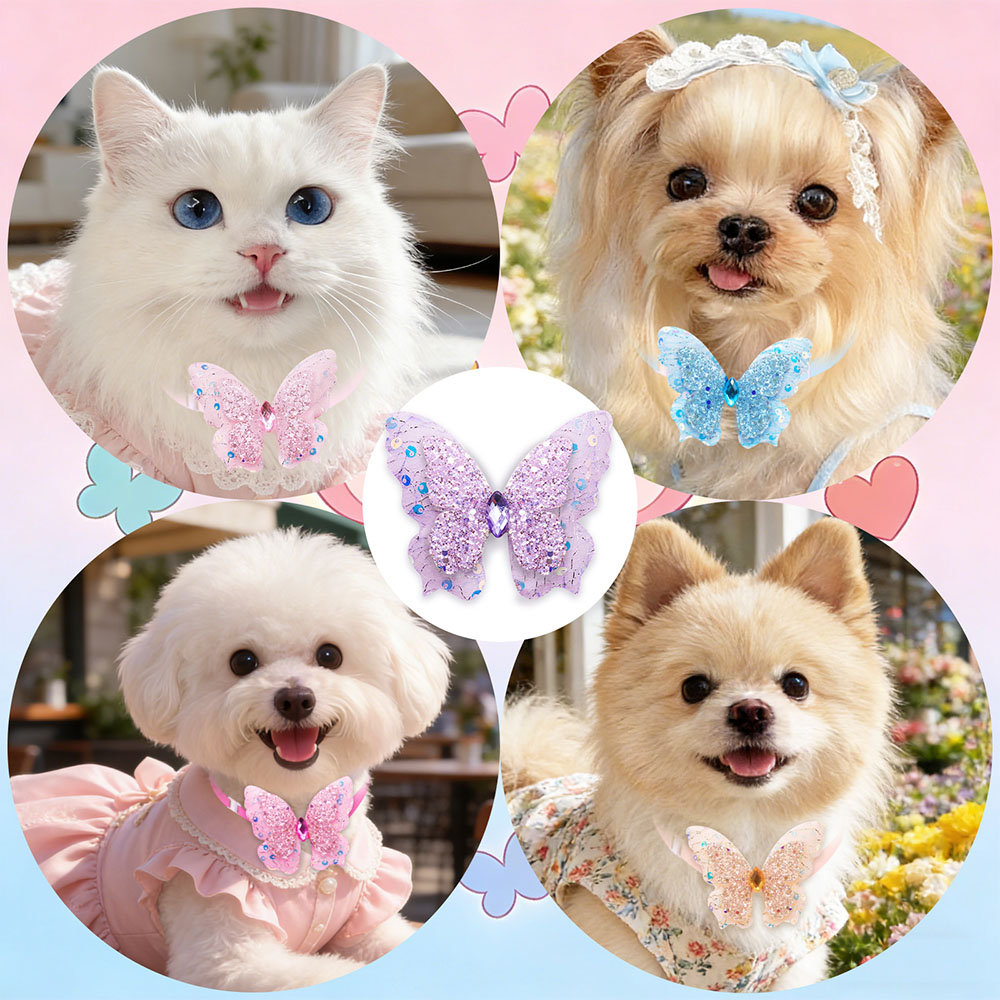 50PCS Dog Bowties Spring Summe - Pet Supplies Coupon ulasan dan harga