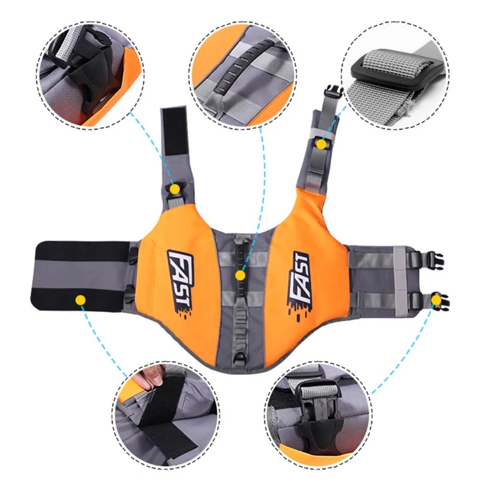 Pet Swimming Life Jacket Safet - Dog Life Jacket ulasan dan harga