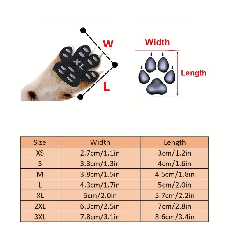 Dog Anti-Slip Pads Waterproof  - Dog Booties Paw Protector ulasan dan harga