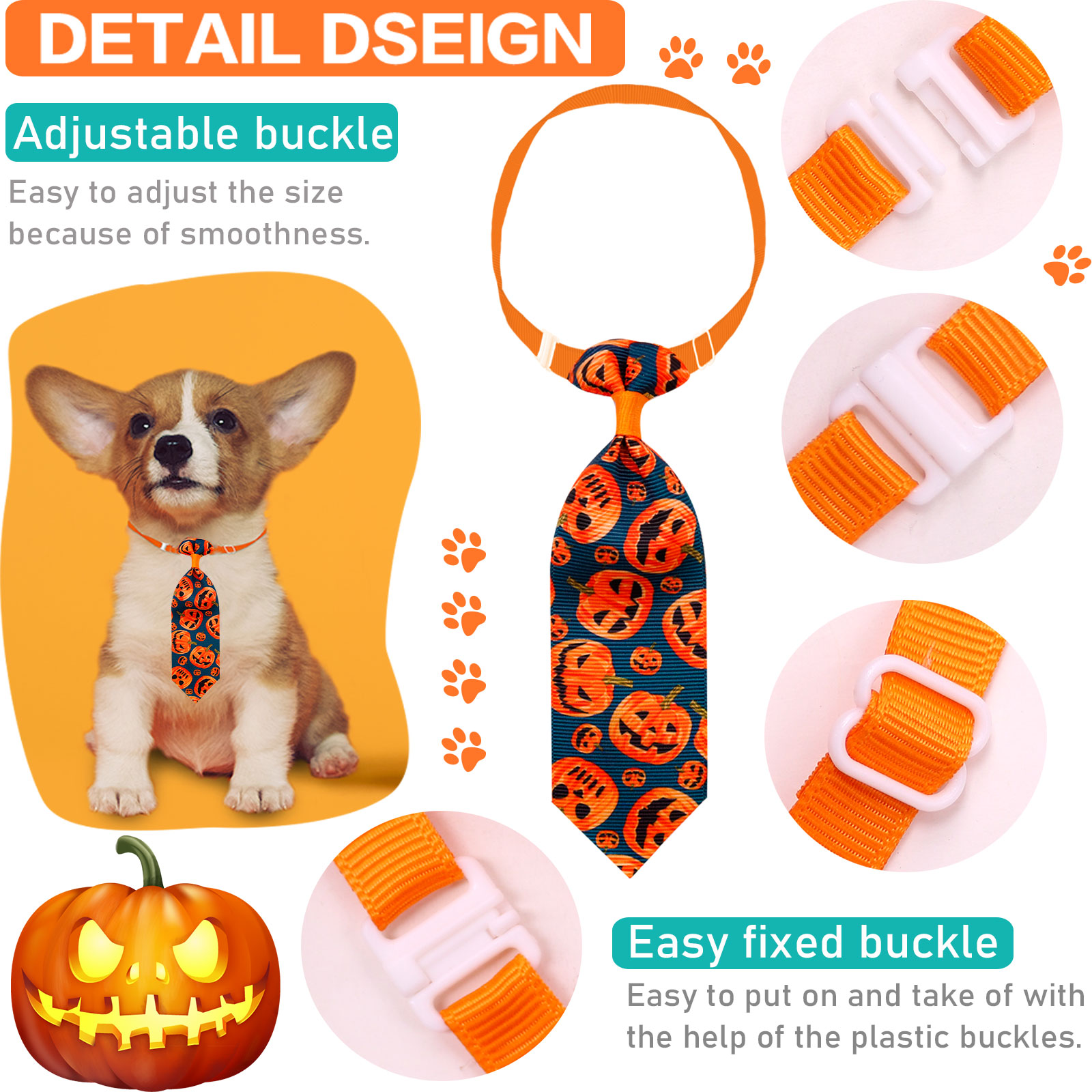 50/100pcs Halloween Dog Groomi - Pet Supplies Co ulasan dan harga