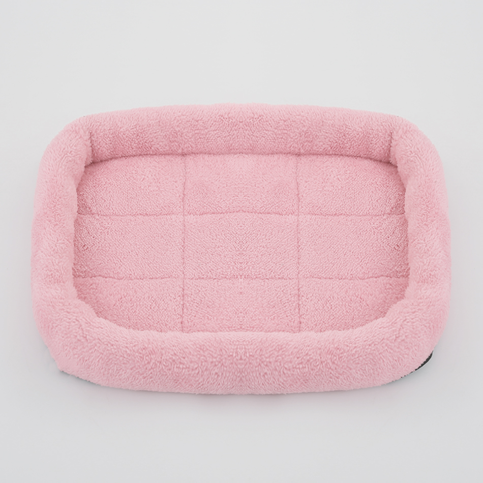 Soft Plush Square Dog Bed Mat  - Pet Supplies Coupon ulasan dan harga