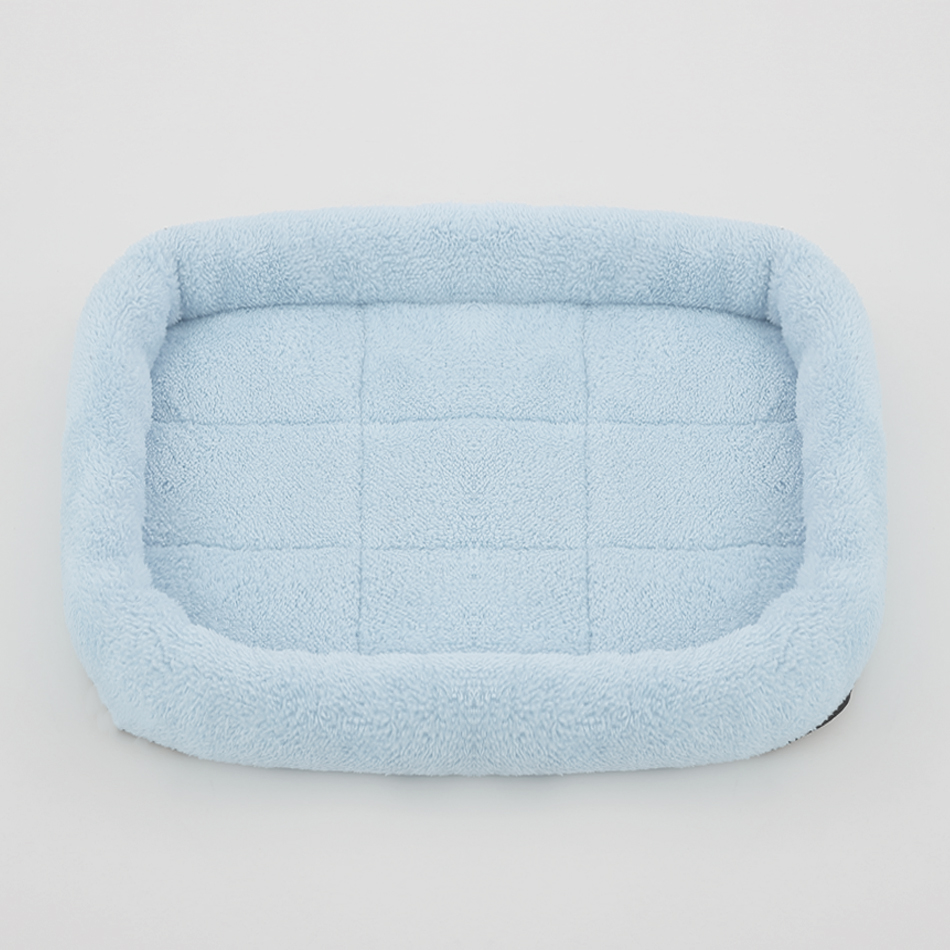 Soft Plush Square Dog Bed Mat  - Pet Supplies Coupon ulasan dan harga