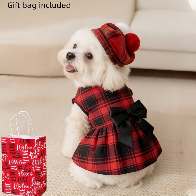 Pet Dog Clothes Plaid Shirt Su - Pet Supplies Co ulasan dan harga