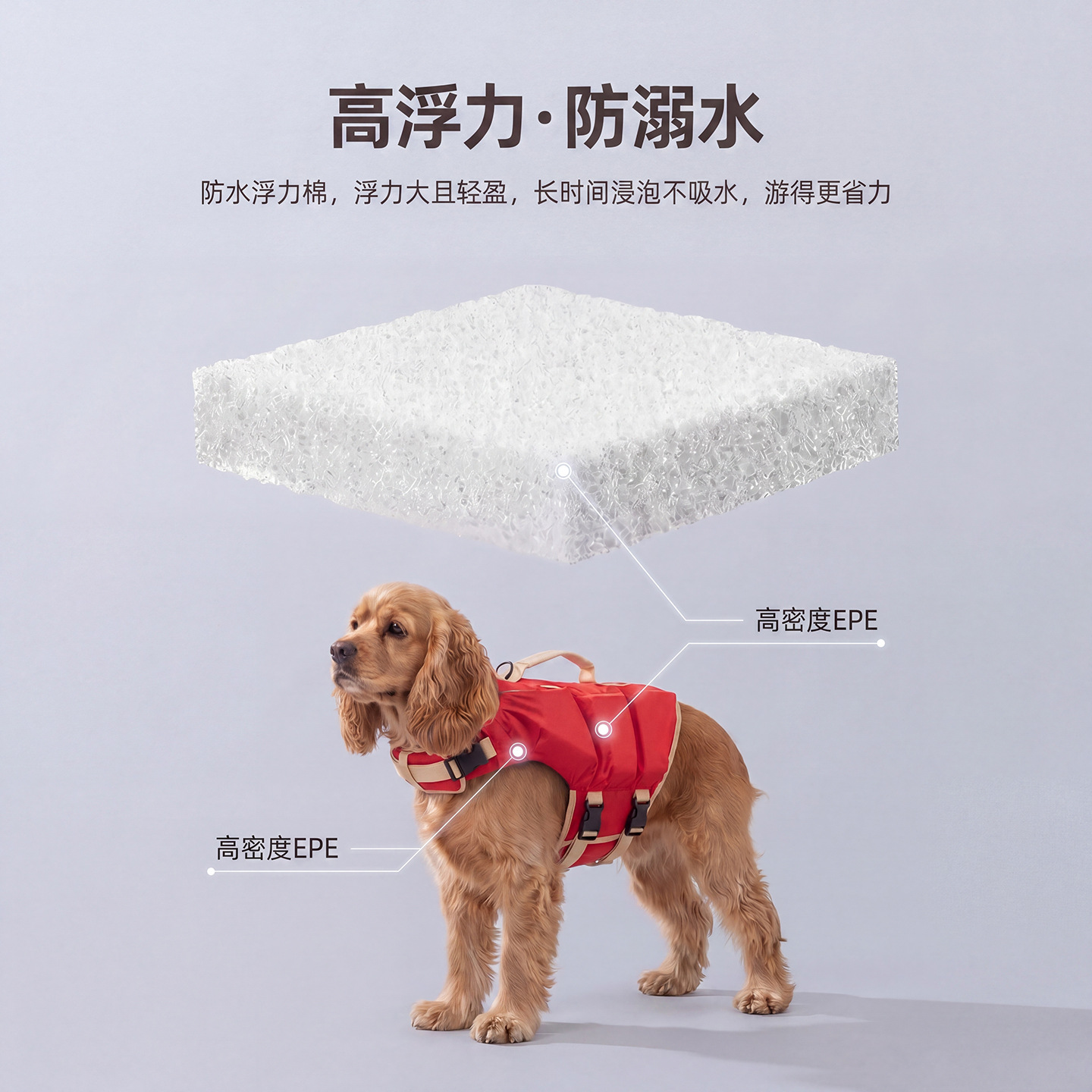 Dog life jacket, cartoon super - Dog Life Jacket ulasan dan harga