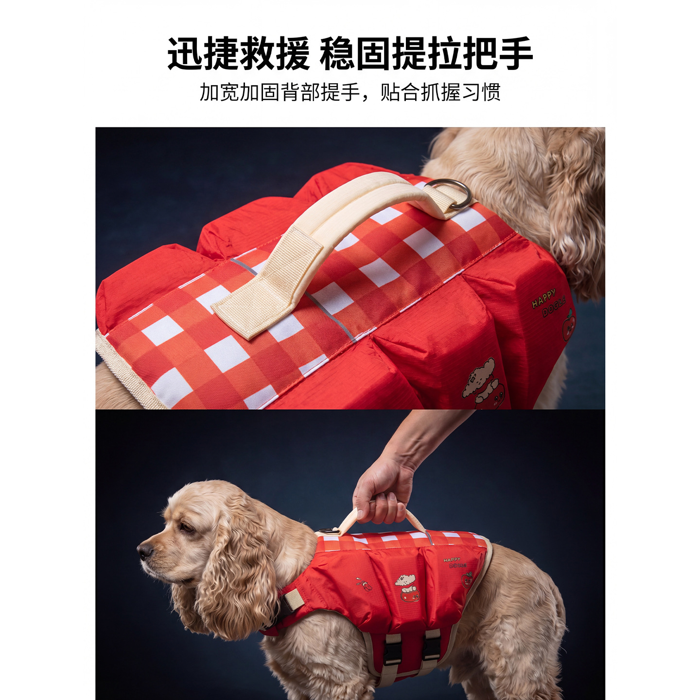 Dog life jacket, cartoon super - Dog Life Jacket ulasan dan harga