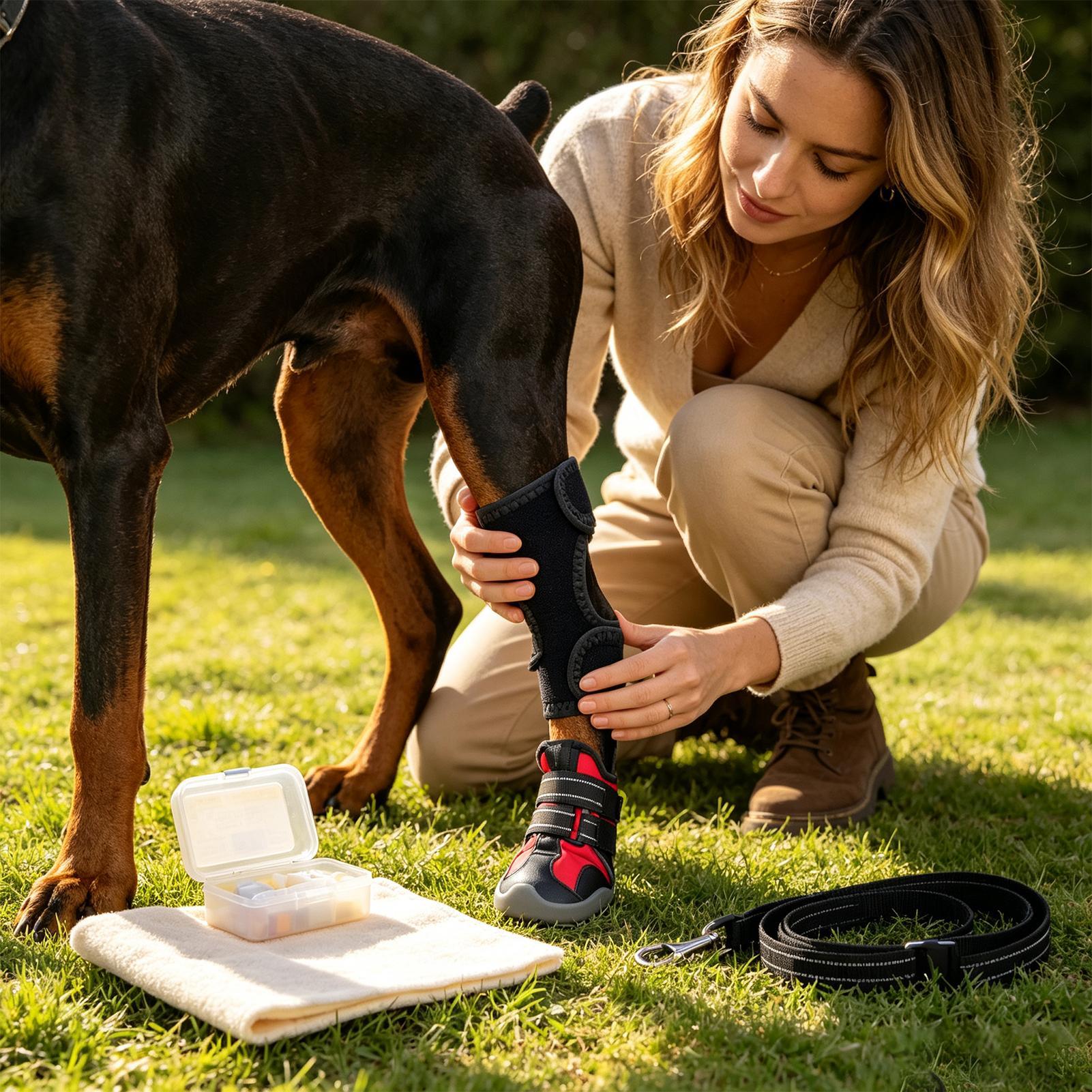 Dog Booties Pet Waterproof Bre - Dog Booties Paw Protector ulasan dan harga