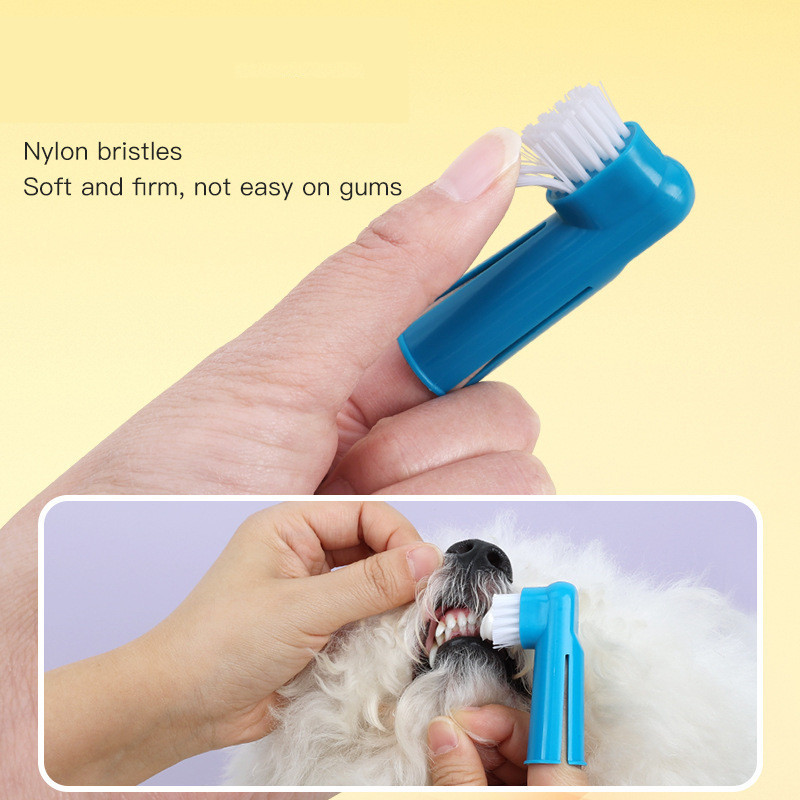 Soft Pet Finger Dog Toothbrush - Pet Supplies Coupon ulasan dan harga