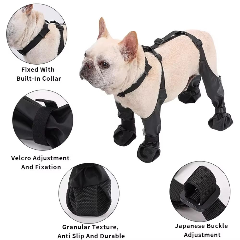 Anti-fall Waterproof Dog Shoes - Dog Booties Paw Protector ulasan dan harga