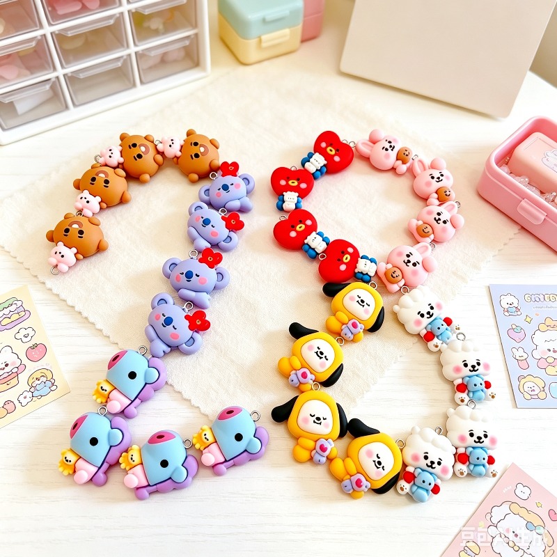 10pcs Kawaii Dog Bunny Cute Re - Pet Supplies Discount ulasan dan harga