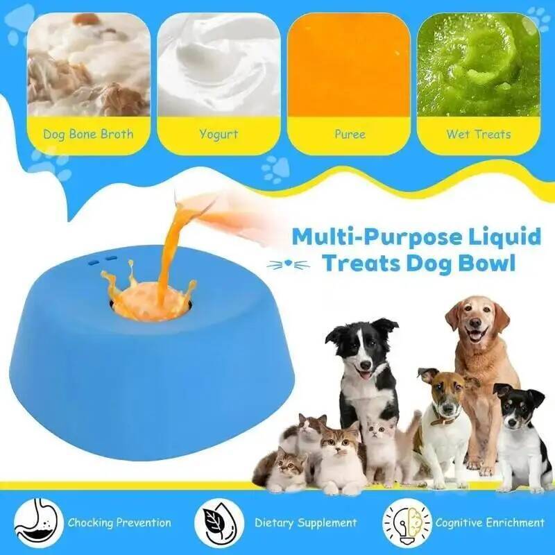 1pc Dog Lick Bowl Slow Feeder  - Pet Supplies Co ulasan dan harga