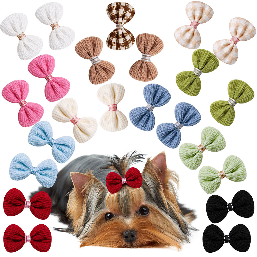 30PCS Handmake Pet Cat Dog Bow - Pet Supplies Coupon ulasan dan harga
