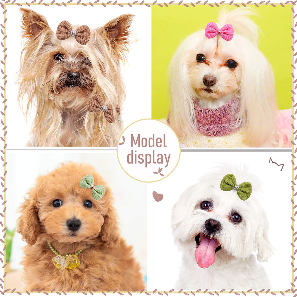 30PCS Handmake Pet Cat Dog Bow - Pet Supplies Coupon ulasan dan harga