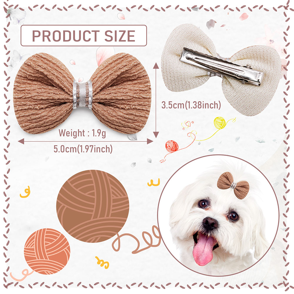 30PCS Handmake Pet Cat Dog Bow - Pet Supplies Coupon ulasan dan harga