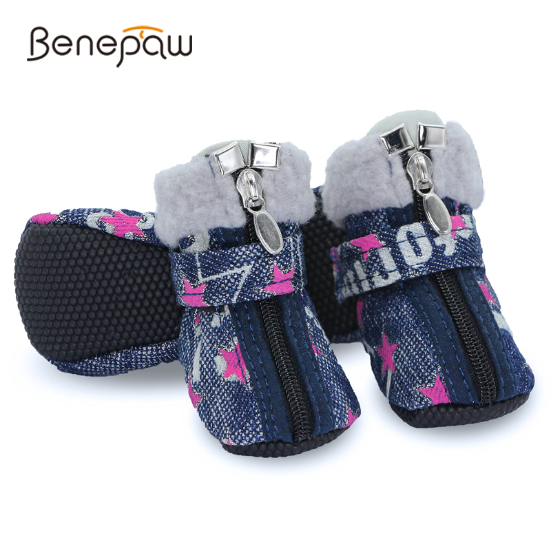Benepaw  Warm Dog Shoes Winter - Dog Booties Paw Protector ulasan dan harga