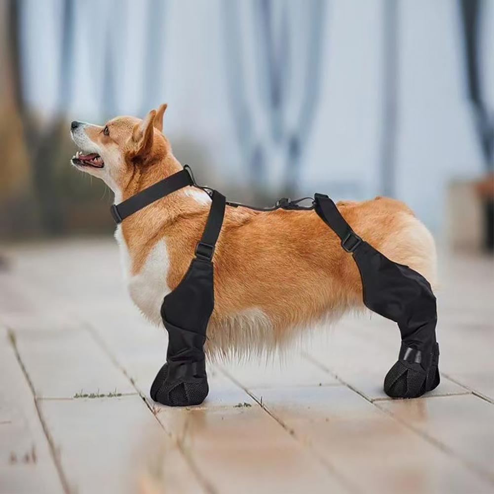 Dog Rain Boots Suspender Water - Dog Booties Paw Protector ulasan dan harga